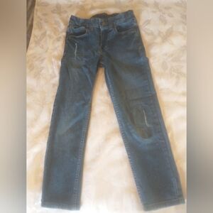 Wonder Nation Boys Stylish Blue Jeans Adjustable Waist Size 7
